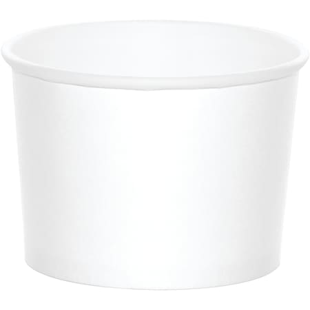 White Treat Cups, 3.5x2.5, 96PK